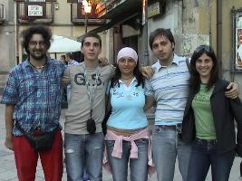 Anga, Lucio, Noemi, Vincenzo ed Emiliana